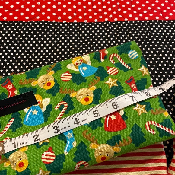 Set of two! Super cute canvas Holiday themed bags. I am offering two set… - Picture 3 of 8